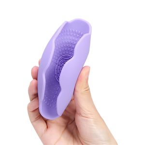 Beauty Women Cosmetic Sponge Cleansing Flower Shape Soft Easy Holder Reusable Foldable Makeup Tools Brush Silicone Clean Bowl