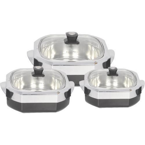 Kitchen Vintage Dish Set Multiple Specifications Cook Food Warmer High Stock Pot Stainless Steel Casserole