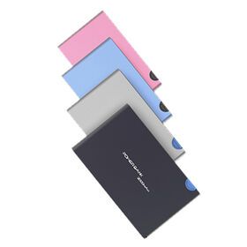 Portable Charger 3000mAh Power Bank Ultra-slim Phone External Battery Pack Built-in Charger Cable