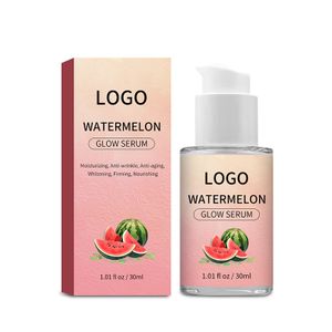 Private Label Oem Anti Aging Hyaluronic Acid Repair Whitening Brightening Blackhead Remover Watermelon Face Serum