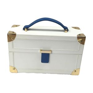 Wholesale Luxury Leather Makeup Cases Professional Cosmetic Travel Bag Gift Box Set