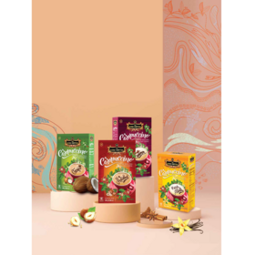 New Products Vanilla Hazelnut Cinnamon Coconut Flavors Drink Coffee Sachets 12 per Box