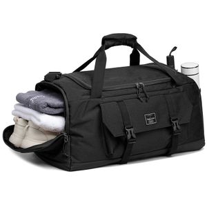 Fashion Women Men Nylon Travel Duffel Bag Large Capacity Weekender Gym Sport Holdall Overnight Bag Dry And Wet