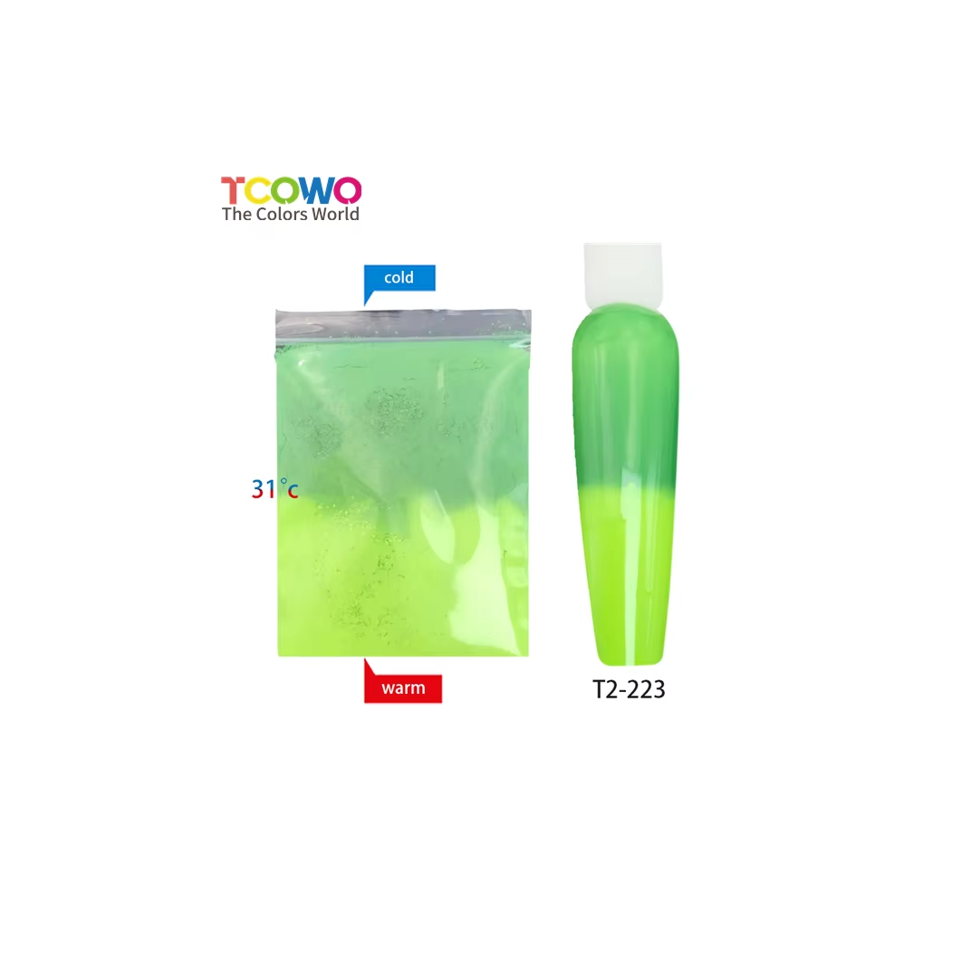 Shenzhen Binfen Secai Technology Co., Ltd. Color Change By Temperature Degree Thermochromic Pigment Powder For Magic Cup Mug Cup