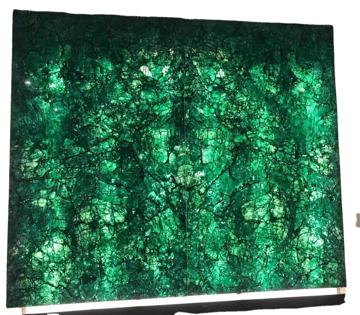 Xiamen Jingyu Stone Trading Co., Ltd. 1mm Green Ultra-Thin Natural Quartzite Customization: Translucent & Flexible