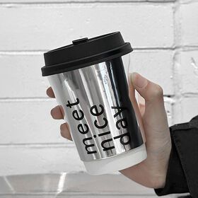 Paper Cup Custom Logo Disposable Hot Drink Milk Tea Single Wall Take Away Paper Coffee Cups With Lid