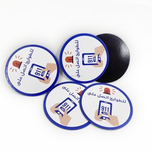 Promotional Custom Refrigerator Magnet Rubber 2D Soft pvc offset print paper Souvenir Fridge Magnets