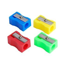 Bulk One Hole Plastic Stationery Sharpener for Pencil
