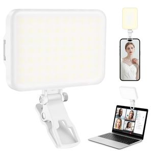 Hot Selling Portable Rechargeable Mini Led Selfie Light Mini Ring Light Laptop Camera Fill Light For Clip Phone Accessories