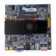Intel Atom D2700 Min ATX Motherboard with NVidia ION3, for HTPC, Slim Board, 2xMini PCI-e