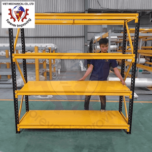 Adjustable Steel Boltless Medium Duty Rack Shelf for Garage Warehouse Storage Corrosion Protection Feature