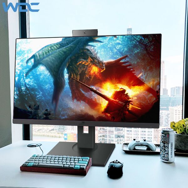 All in one desktop computer touchscreen computer office Allinone I5 tout en un monoblock 2 in 1 full set tv kit 8gb aio pc