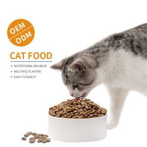 OEM Chinese Cat Food Factory Good Price Nutrition Balance Cat Dry Food 10kg Chicken Flavor Wholesale BulkGrain Free Cat Food