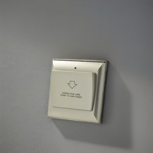 Dry Contact Hotel Key Card Holder Energy Saver Mifare Card Switch LH-QD-401