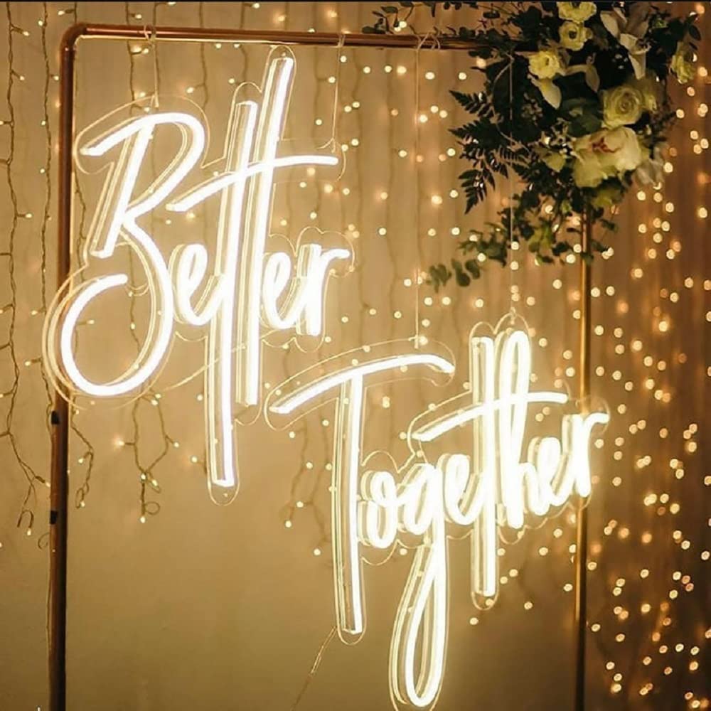 Shenzhen Forest Ren Trading Co., Ltd. Popular Wedding Custom Neon Sign Led Bar Party Decoration Acrylic Board Advertising Neon Light Sign
