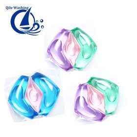 15g/pcs 3in1 OEM Cloth Washing tablet Apparel Detergent gel Pods Liquid Laundry Pods Detergent capsules