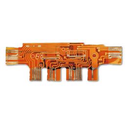 Double-sided Flexible PCB with 0.5mm Polymide and 1oz Copper, for Electronics