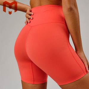 Ladies Custom Logo Plain Soft Quick Drying High Waist Yoga Biker Shorts Women Workout Gym Fitness High Quality Yoga Biker Shorts