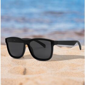 Bluetooth glasses earphones with interchangeable myopia lenses, black technology anti blue light glasses, fashionable wearing