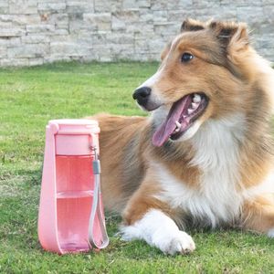 Anthrive Travel Pet Drinker Leakproof Travel Dog Accessories Portable Dog Water Bottle For Dogs Puppy Drinking Bottle