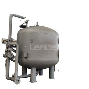 Walnut shell fiber ball filter Tap water filtration equipment Backwash mixer