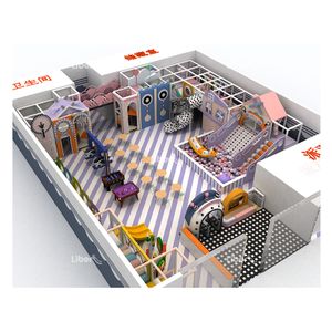 children small funny indoor playground equipment