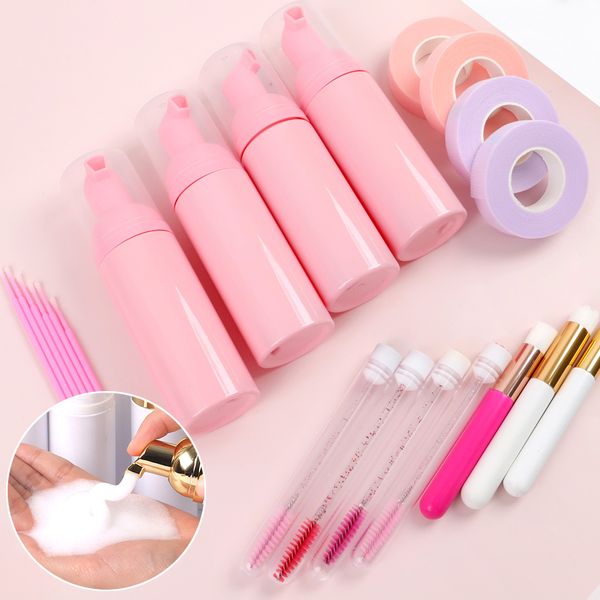 Lash Shampoo Kit Aftercare Wholesale Own Logo Custom Eyelash Shampoo Foam Cleaner
