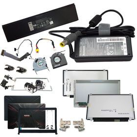 Wholesale laptop spare parts notebook repair parts laptop keyboard laptop cover cooler fan flex cable hinge power jack