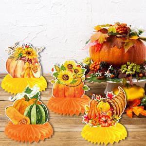 AJI Happy Thanksgiving Turkey Pumpkin Ornaments Thanksgiving Wall Decorations Home Decor Ornaments Party Supplies