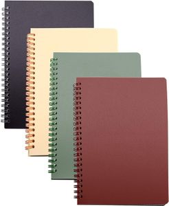 Custom Logo Spiral Notebook Paper Thick Plastic Hardcover Notebooks Printing Wholesale A5 Notebook