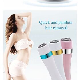 Home Use Lady Portable Electric Trimmer Epilator Shaver Razor 4 In 1 Facial Body Skin Epilator hair removal