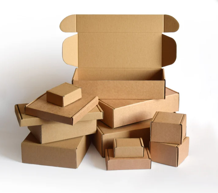 Shanghai Unison Packaging Co.,Ltd. Online shopping brown kraft printed corrugated clothing shoes postal apparel box packaging mailer box