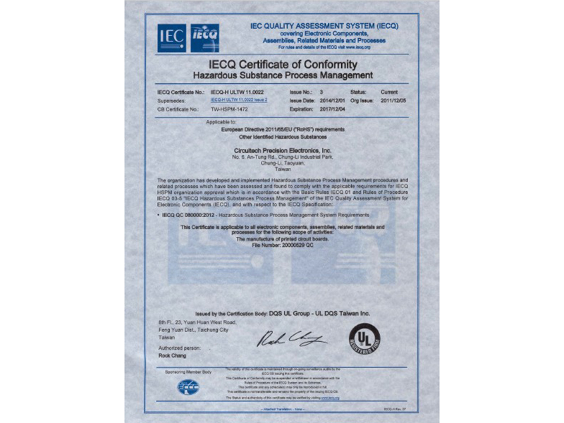 Full Years Technology Co., Ltd. Flexible Printed Circuit Board