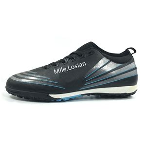 lawn football match soccer shoes,elastic anti-slip soccer shoes,hard-wear student soccer shoes