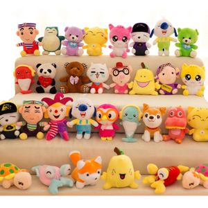 Factory Wholesale Cheap 7" 17-22cm Crane Machine Stuffed Plush Toys animal stuffed skin vending Claw Machine peluche Toys