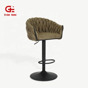 Modern Home Conter Bar Swivel Chair High Legs Dining Chair Living Room Home Kitchen Bar Stool Furniture