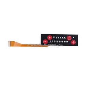 CNC Machine Tool Buttons Touch Membrane Keypad Custom FPC Type PCB Switch Membrane Switches Customize Silicone Remote Controller