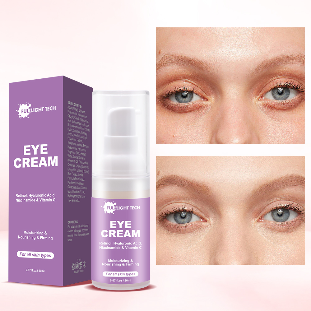 Natural Eye Cream Dark Circles Under Eyes Anti Aging Retinol Brightening Eye Cream For Dark Circles And Puffiness