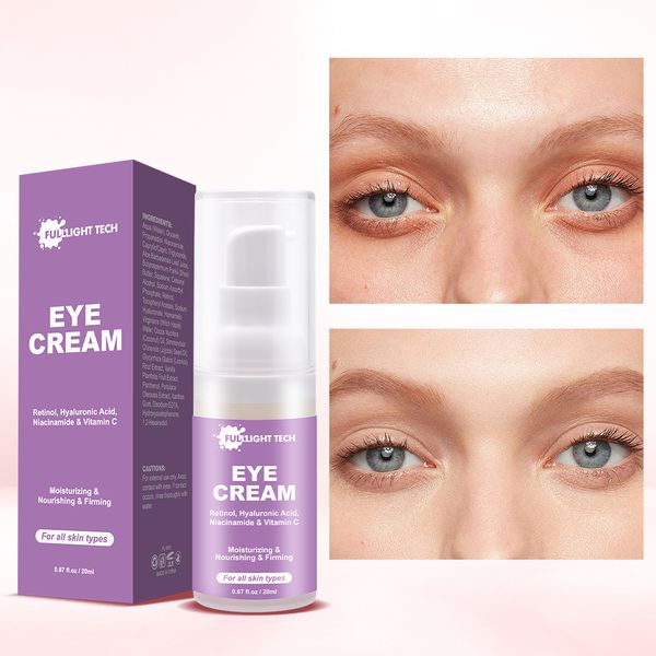 Natural Eye Cream Dark Circles Under Eyes Anti Aging Retinol Brightening Eye Cream For Dark Circles And Puffiness