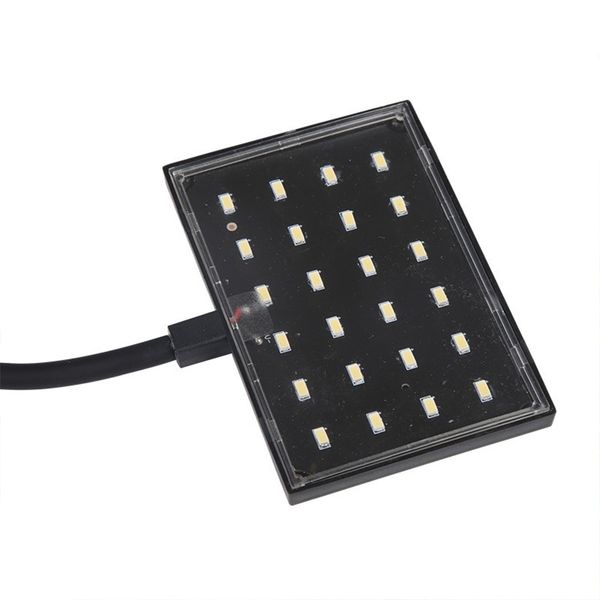 AQUARIUM SYSTEM SOLUTION 8W Blue White Dissipating Adjustable Transparency Panel Aquarium Coral Reef  LED Light for Fish Tank