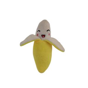 Cute Food Shape Custom Stuffed Fruits Cartoon Promotional Toys Design Banana Super Soft  Plush Toys 20cm