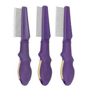 Factory Wholesale Custom Logo Cat Pin Hair Comb Dog Pet Grooming Comb Flea Comb