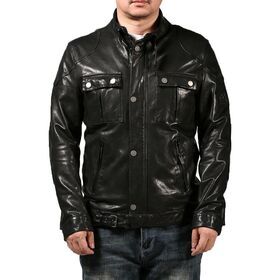Wholesale custom high fashion hunting clothes genuine leather apparel high quality men's casual jackets& coats 2022