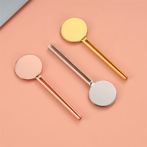 Laser Printing Metal Tube Squeezer Roller Key Cleanser Toothpaste Tube Rolling Squeezer Dispenser