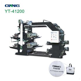 Guaranteed Quality Proper Price Automatic 4 Colors Non Woven Flexo Flexographic Printing Machine For Printing Non Woven Bag
