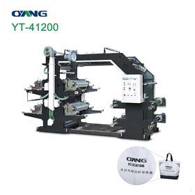 Guaranteed Quality Proper Price Automatic 4 Colors Non Woven Flexo Flexographic Printing Machine For Printing Non Woven Bag