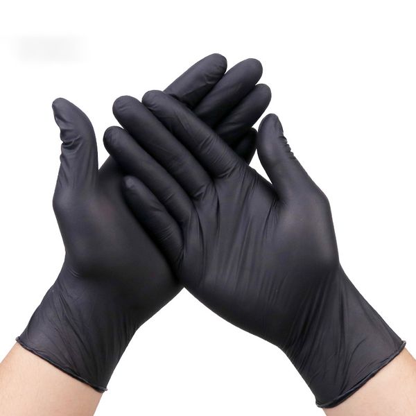 XINGYU 4.5g 5.0g 7.0g Black Disposable Flexible Tattoo Nitrile Gloves guantes de nitrilo powder free Nitrile Disposable Gloves