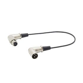 Right Angle XLR Cable Balanced 3 Pin Microphone Cable
