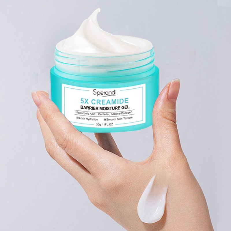 Skincare Vegan Calming Moisture Barrier Cream Instantly Soothes Sensitive Skin Hyaluronic Acid & Ceramide Cream