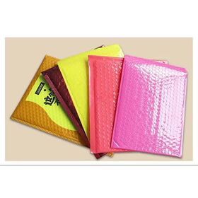 Custom Logo Colorful Poly Bubble Mailers Padded Envelopes Mailing Bags or Customized Pink Light-weight,save Postal Cost Accept